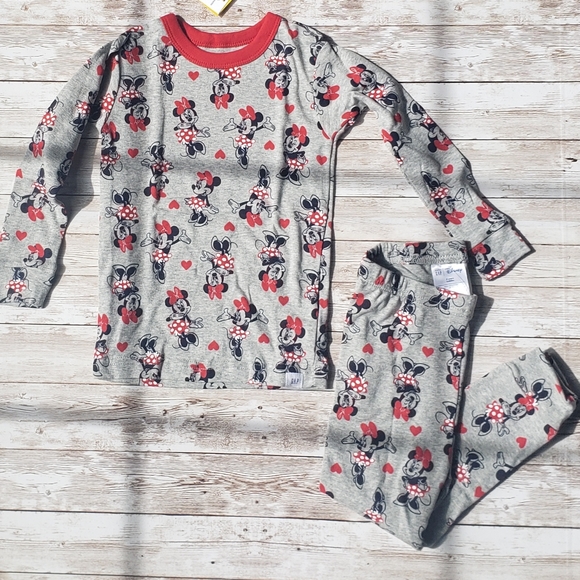 NWT Baby Gap Disney Princess Pajamas PJs 2PC Toddler Girl